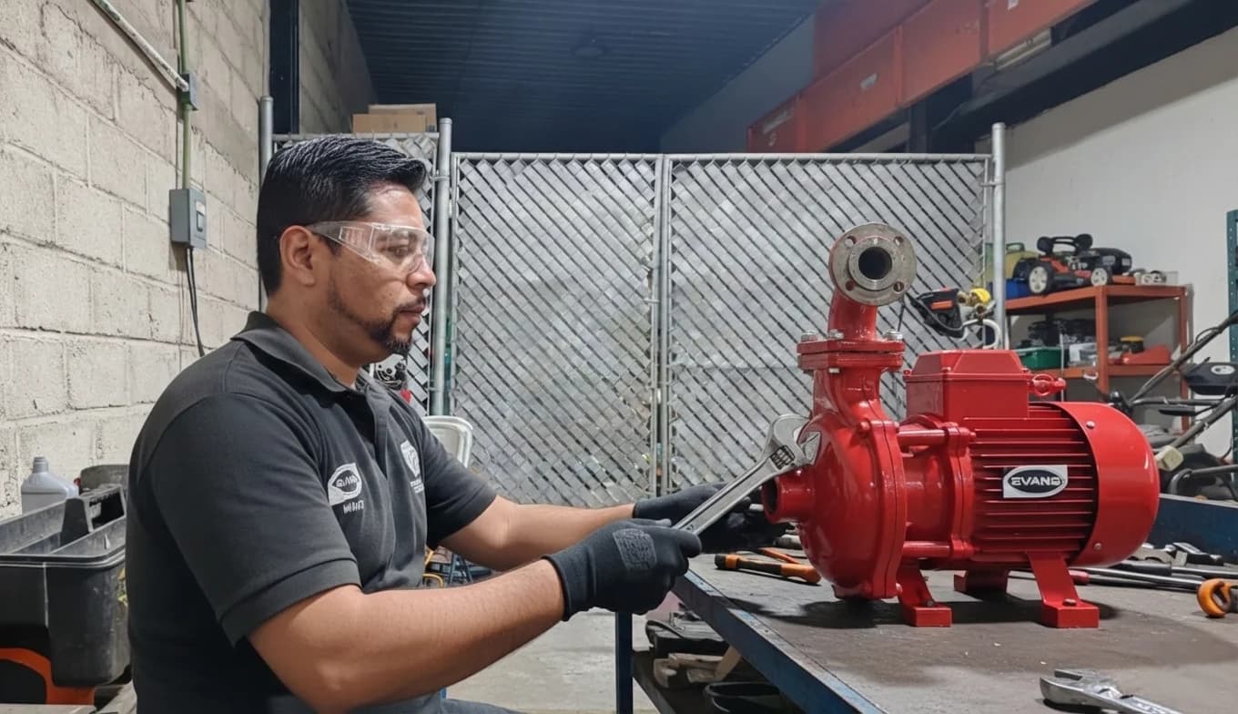 Taller de reparación de bombas de agua Evans en Tepic - Soluciones VP
